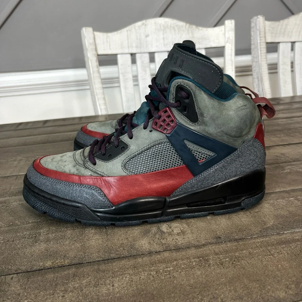 Nike Men's Jordan Winterized Spizike Boots Black/Silver, Mens Sz 11